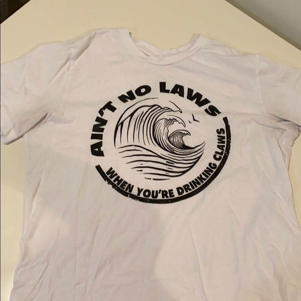 White claw shirt